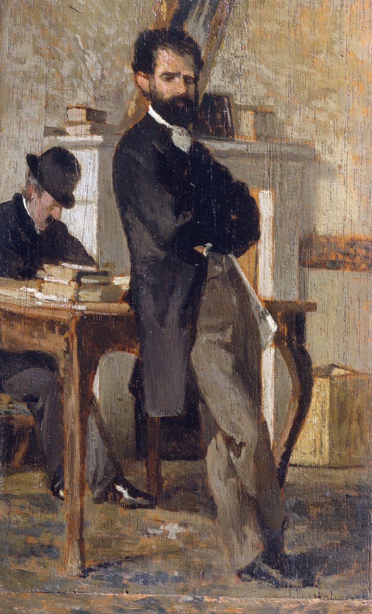 Retrato del abogado Bongiovanni de Giovanni Fattori