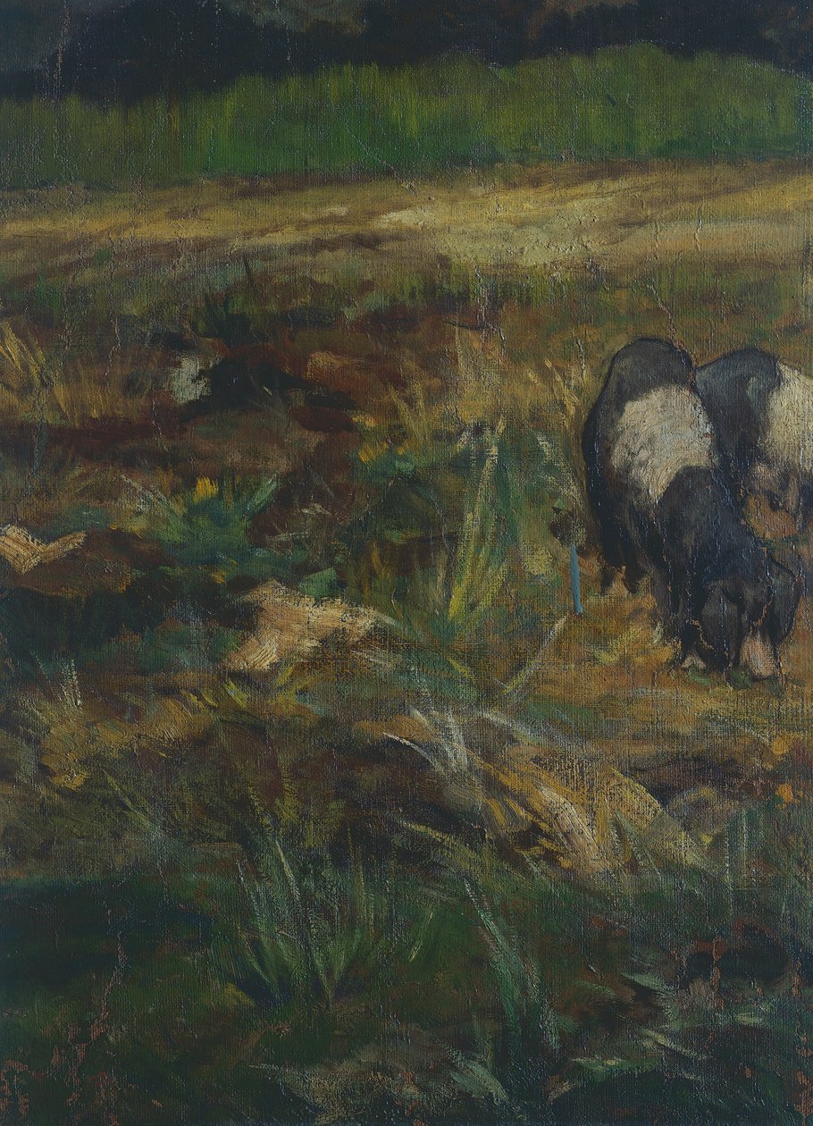 Maremma toscana, (detalle) de Giovanni Fattori