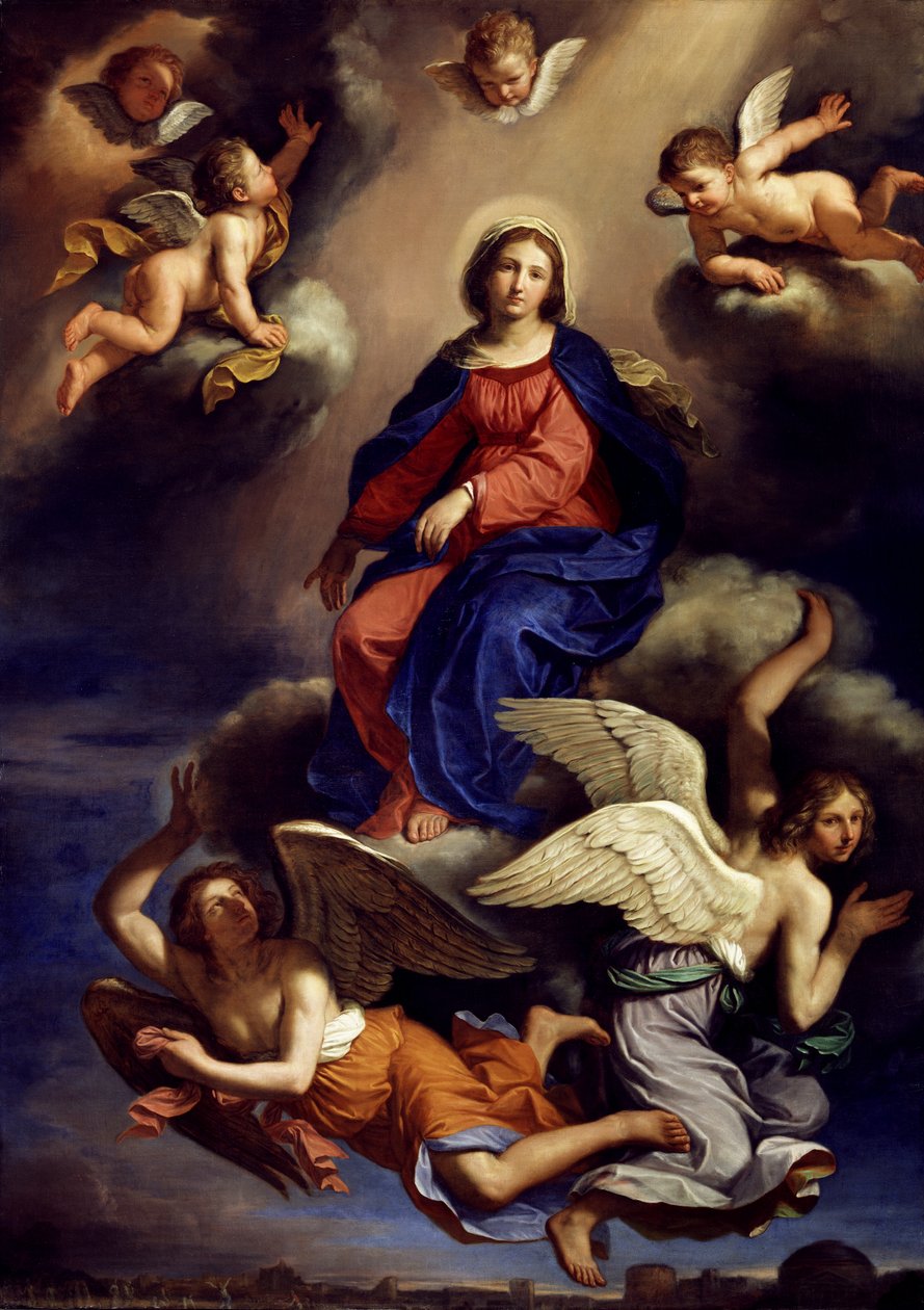 Asunción de la Virgen de Giovanni Francesco Barbieri