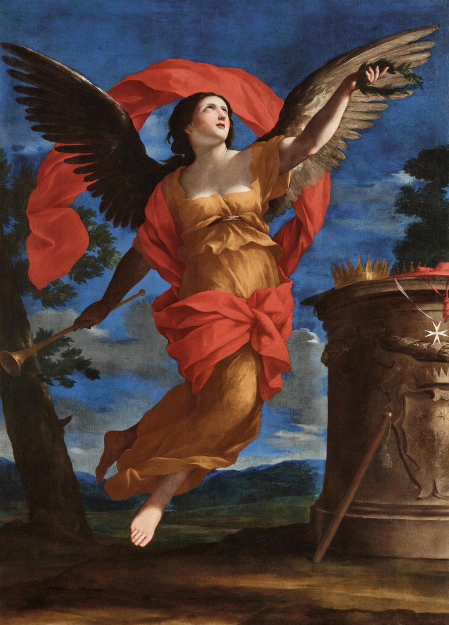 Alegoría de la fama, entre 1646 y 1648 de Giovanni Francesco Romanelli