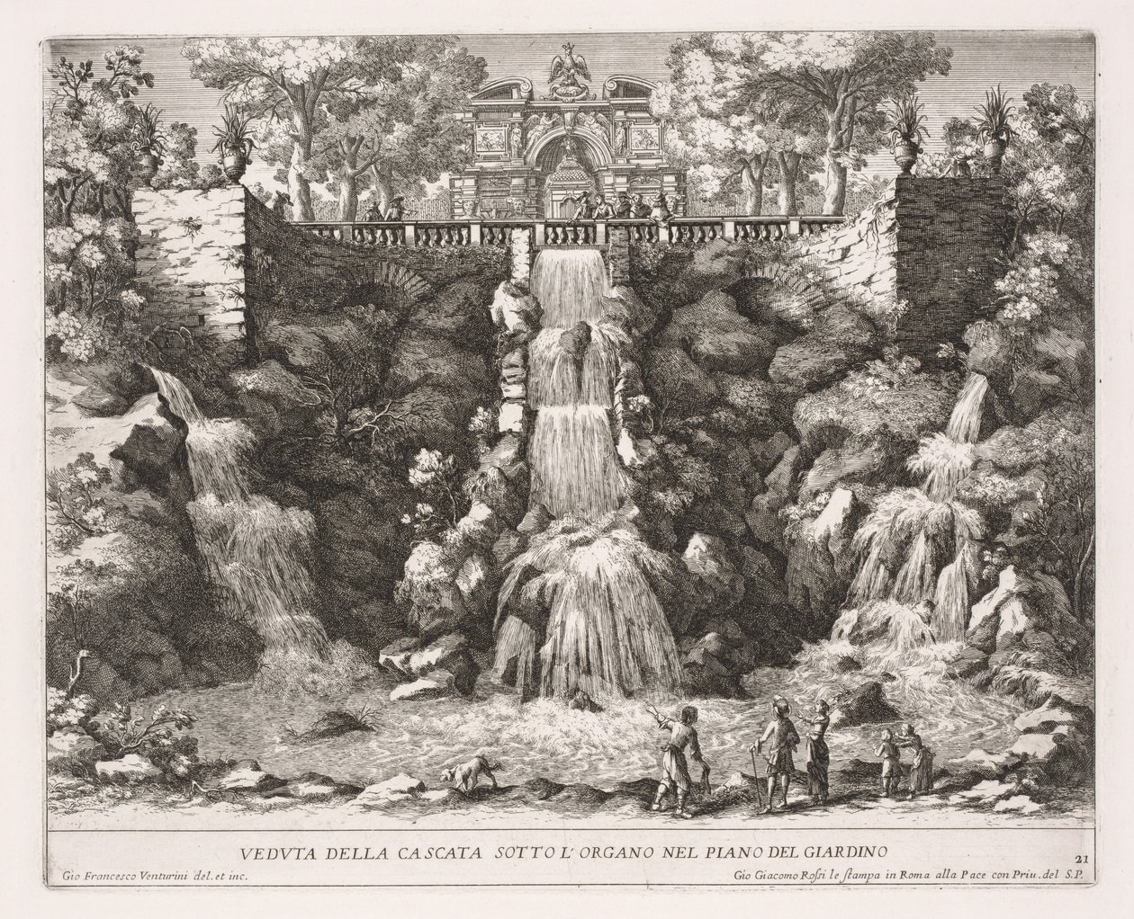 Veduta della Cascata Sotto L