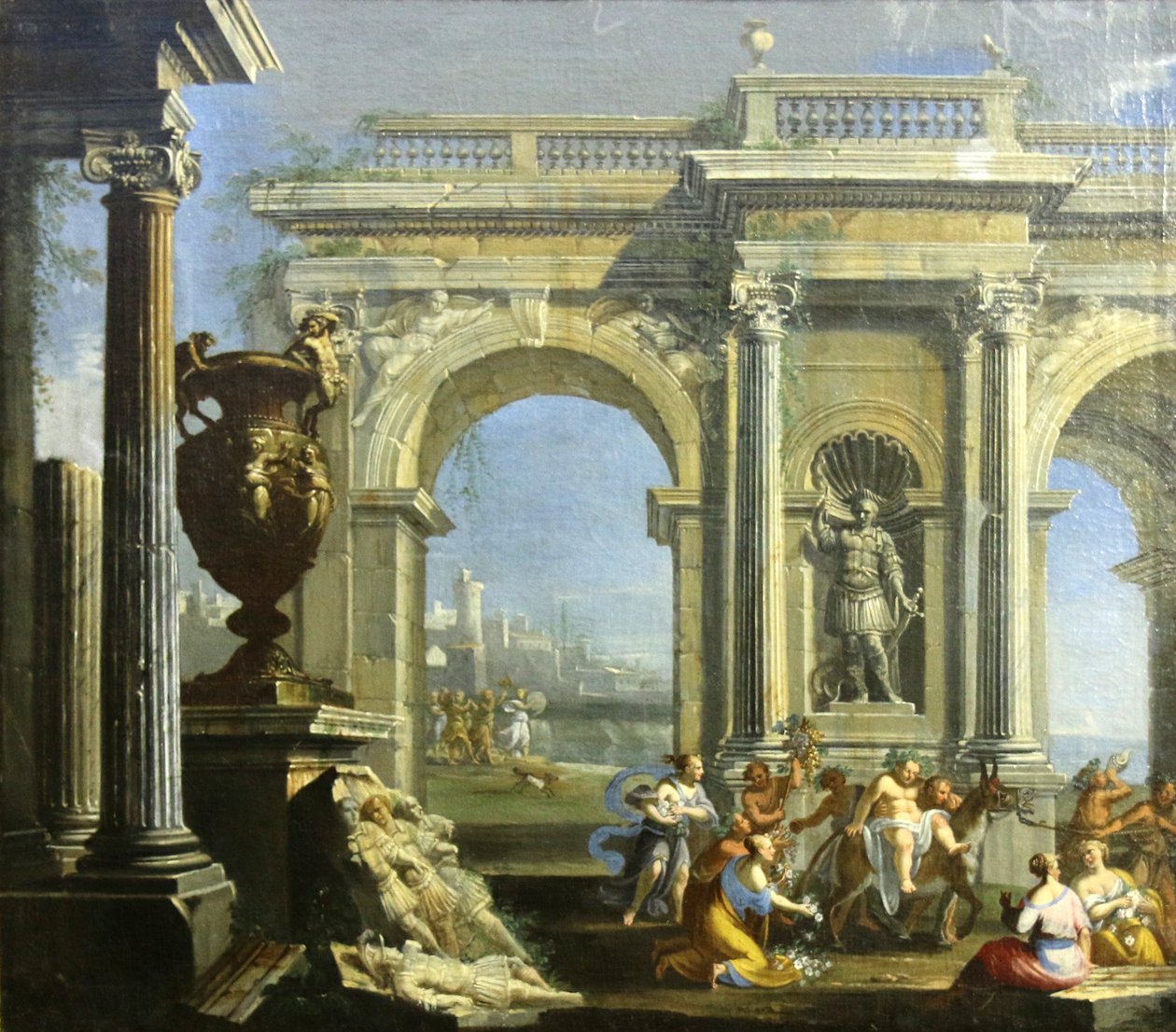 El triunfo de Silène. de Giovanni Ghisolfi