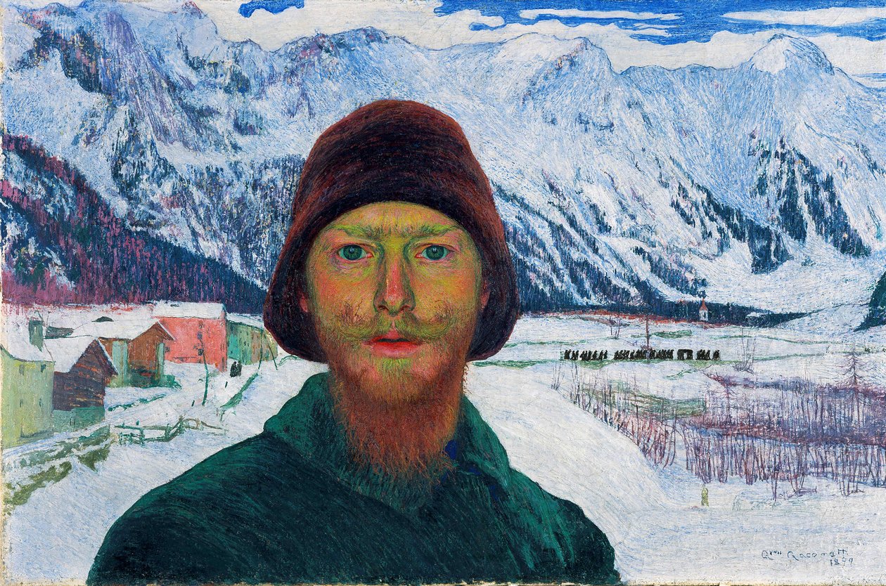 Autorretrato, 1899 de Giovanni Giacometti