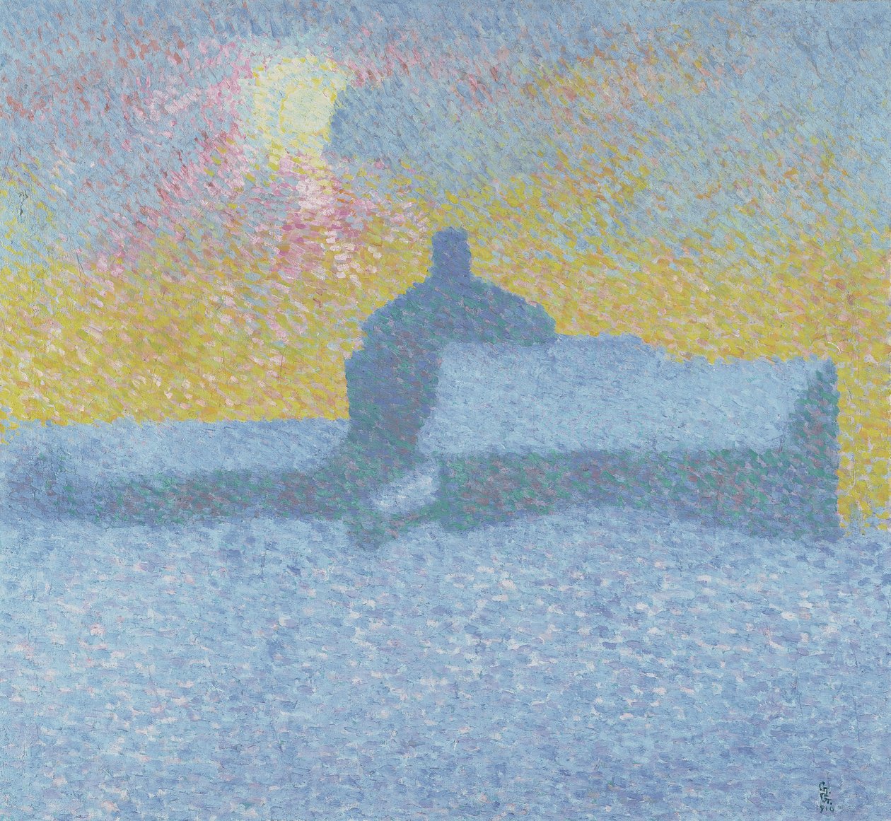 Niebla de Invierno Invierno en Maloja de Giovanni Giacometti