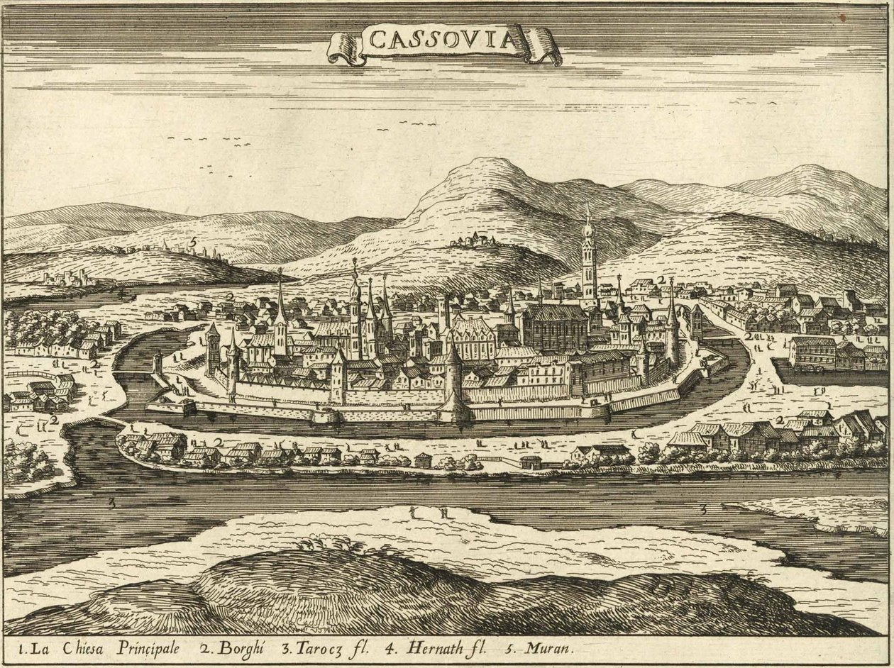 Castillo de Košice (Giovanni Giacomo De Rossi, 1683) de Giovanni Giacomo De Rossi