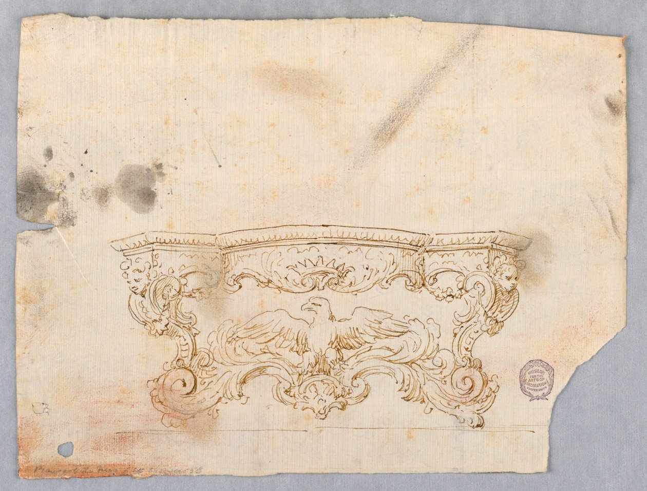 Diseño para una mesa consola de Giovanni Giardini
