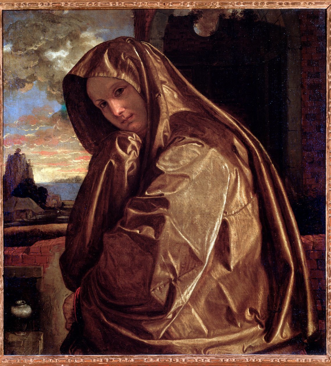 Representación de Santa María Magdalena de Giovanni Girolamo Savoldo