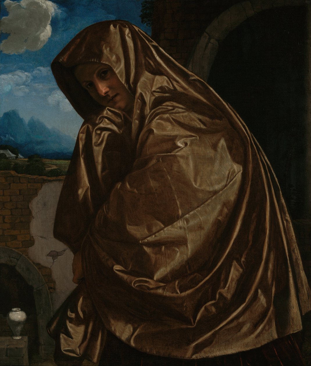 Santa María Magdalena en el Sepulcro de Giovanni Girolamo Savoldo