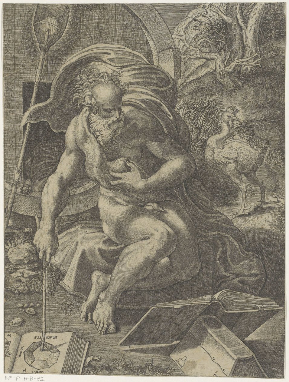 Diógenes de Giovanni Jacopo Caraglio (attributed to)