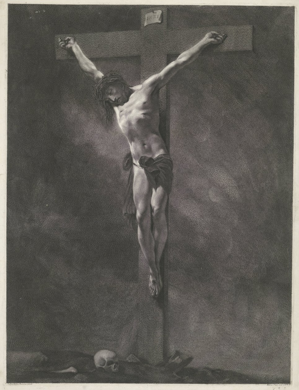 Cristo en la cruz de Giovanni Marco Pitteri