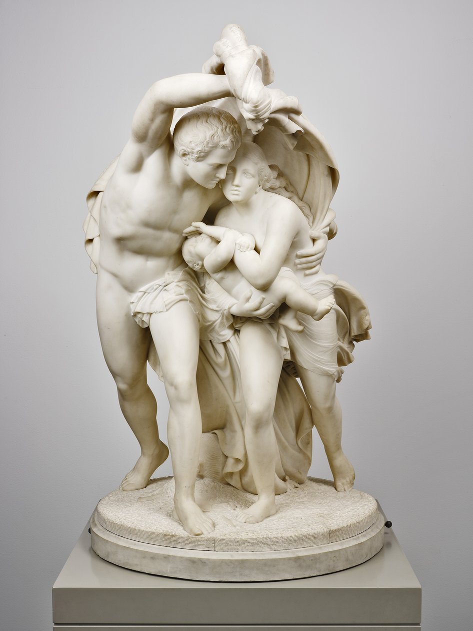 Huida de Pompeya de Giovanni Maria Benzoni