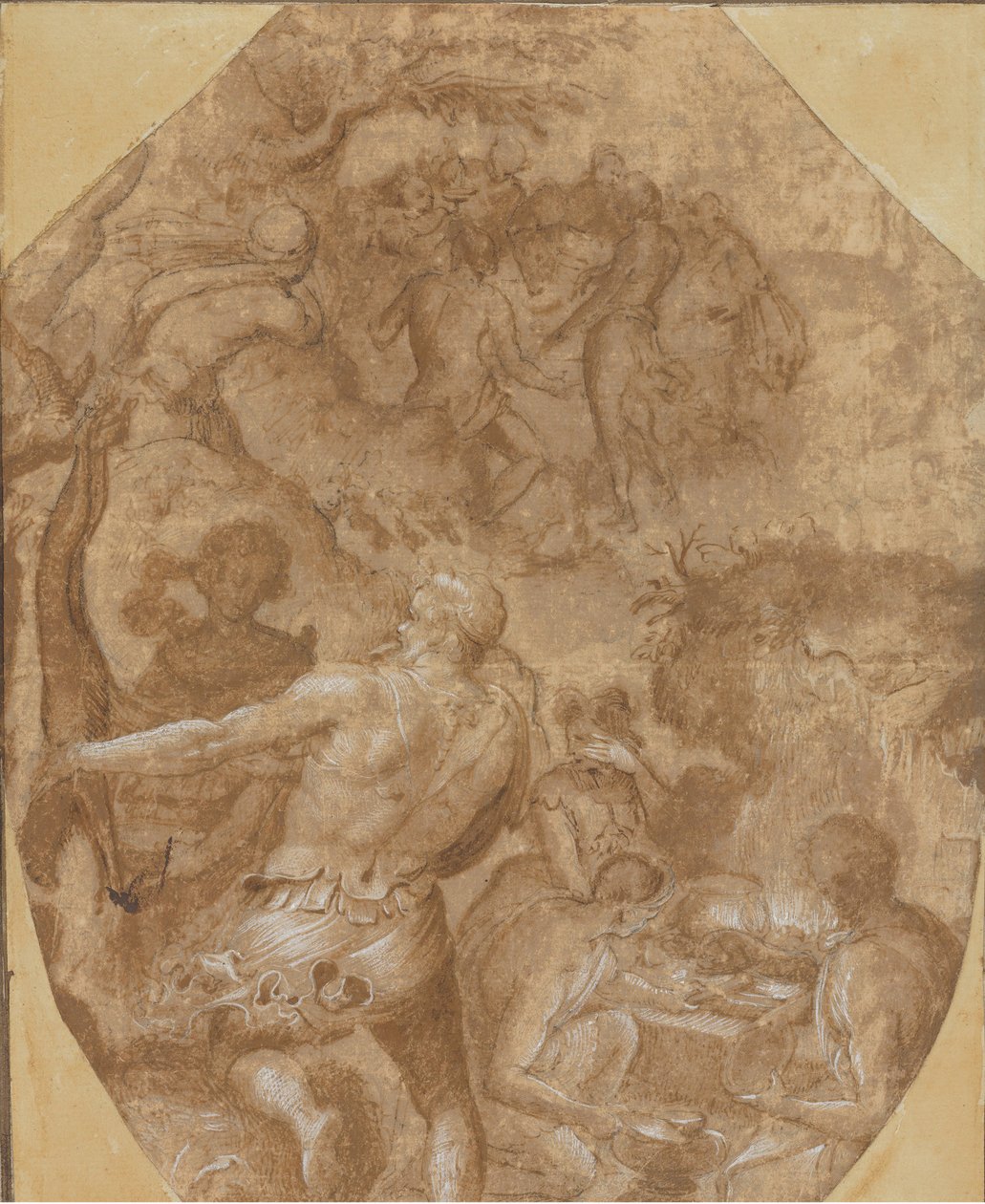 El descubrimiento del vidrio, ca. 1570-72 de Giovanni Maria Butteri
