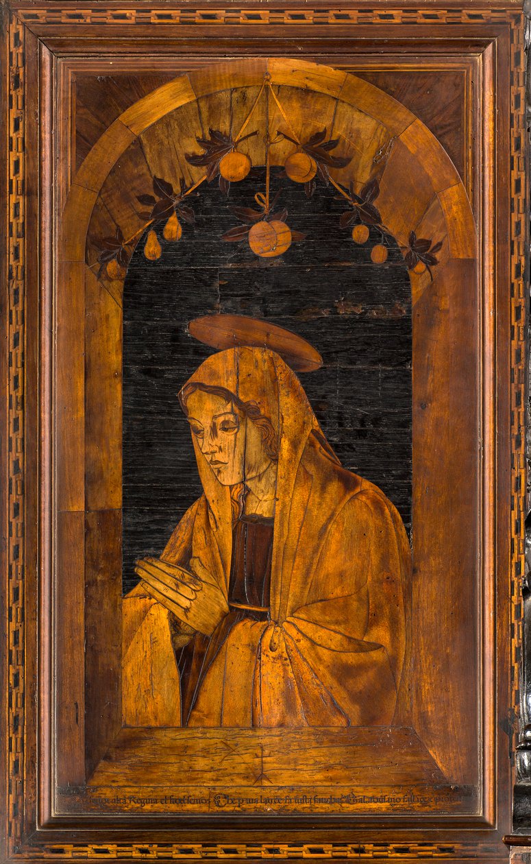 Silla superior de Giovanni Maria Platina