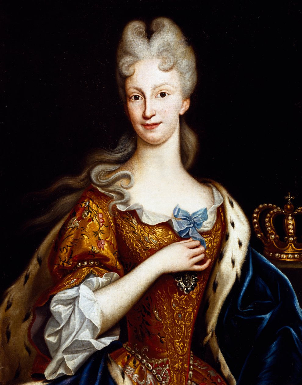 Retrato de Isabel Farnesio (Parma) de Giovanni Maria delle called Mulinaretto Piane