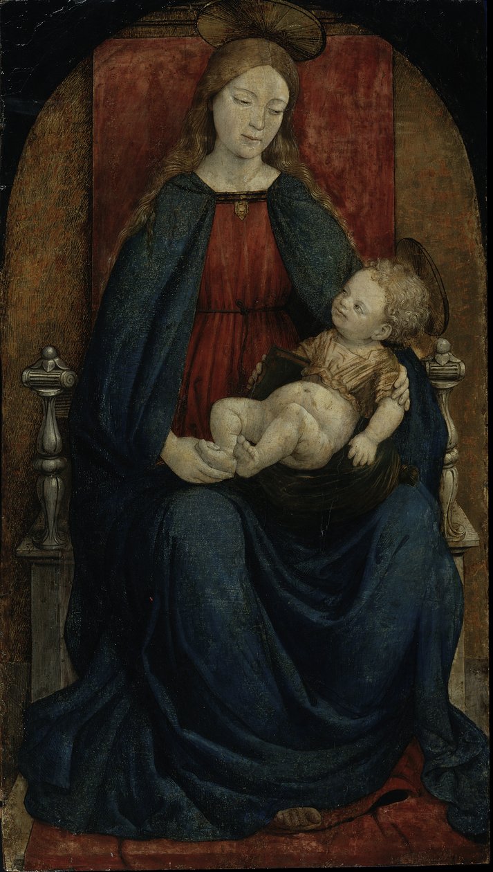 Virgen y Niño de Giovanni Martino Spanzotti