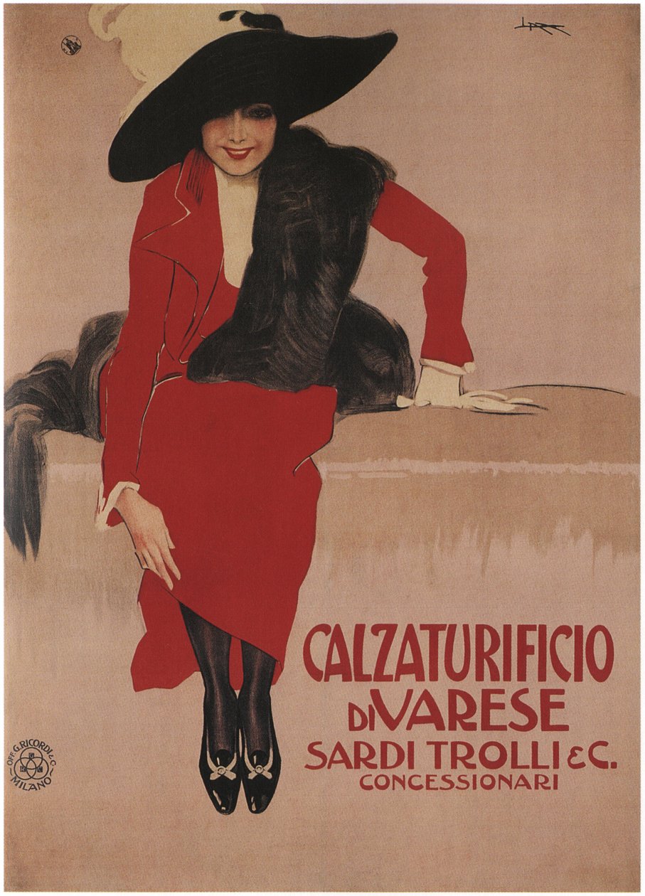 Zapatos Sardi Trolli, 1897 de Giovanni Mataloni