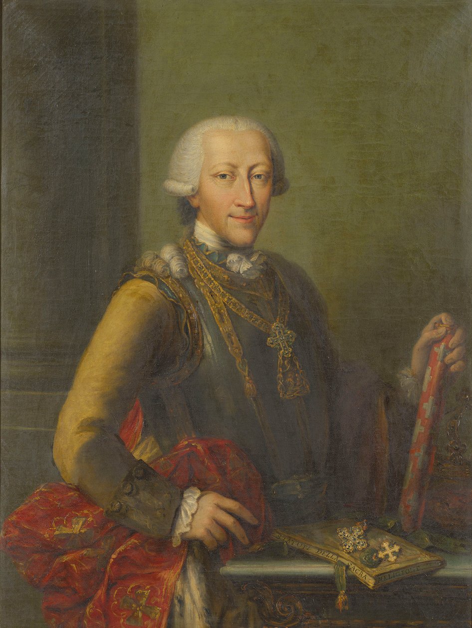 Retrato del rey Víctor Amadeo III de Cerdeña 1726-1796, siglo XVIII de Giovanni, Panealbo