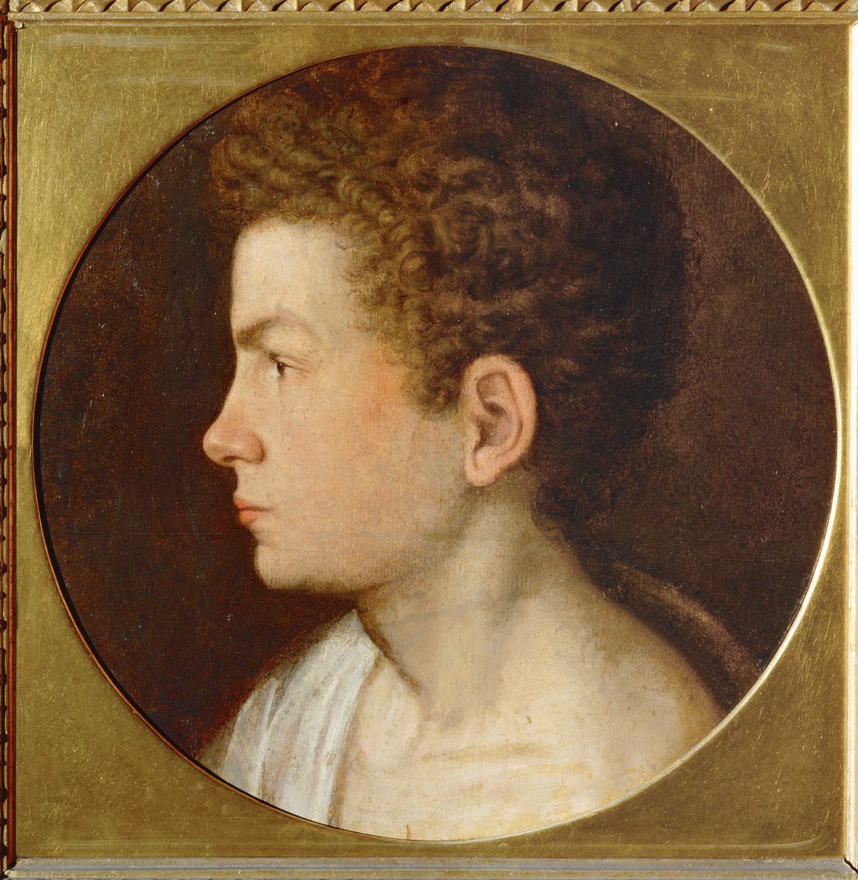 Autorretrato ... (pintura sobre lienzo) de Giovanni Paolo Lomazzo