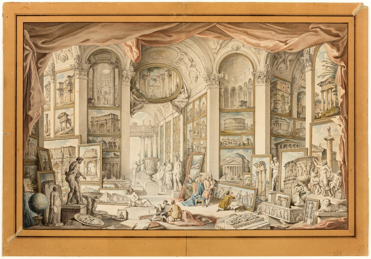 Roma antigua de Giovanni Paolo Panini