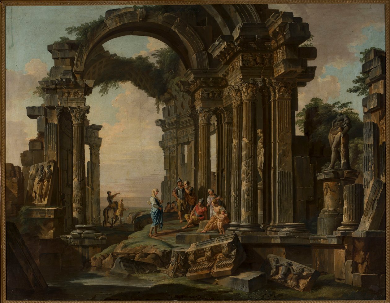 Ruinas romanas de Giovanni Paolo Pannini