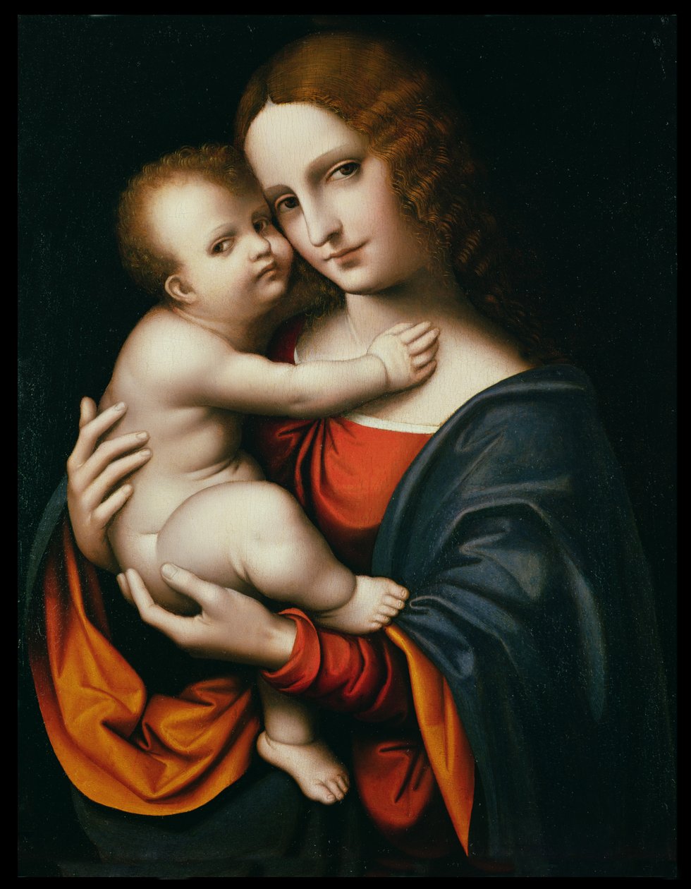 Virgen con el Niño (óleo sobre tabla) de Giovanni Pietro Rizzoli Giampietrino