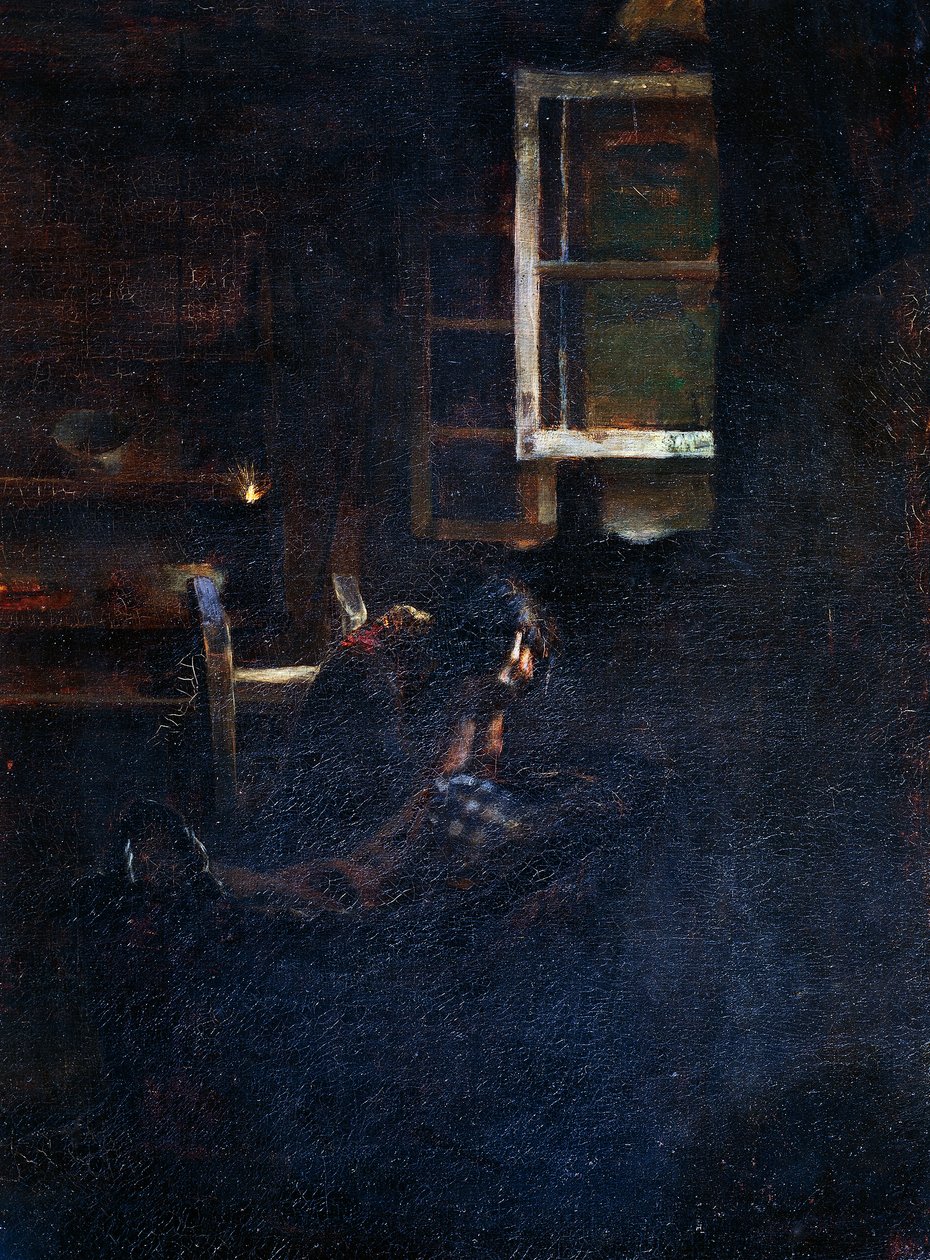 Cuna vacía de Giovanni Segantini