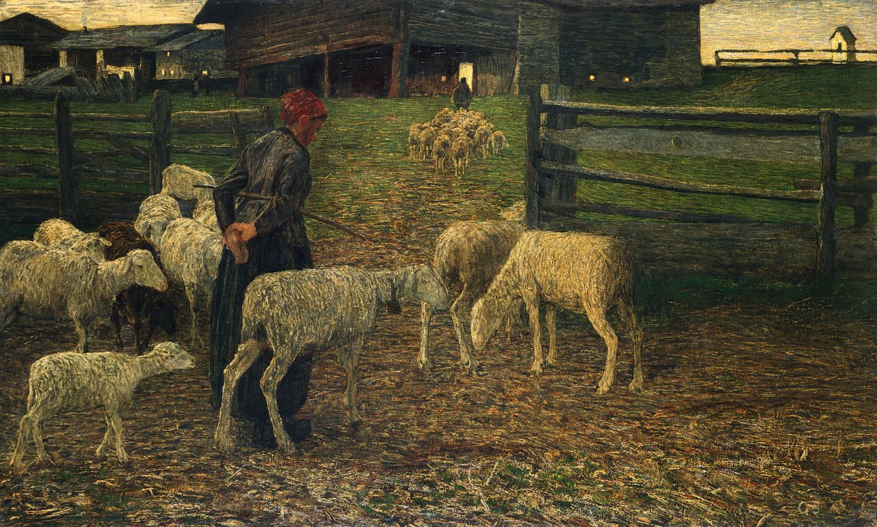 Regreso al Redil de Giovanni Segantini