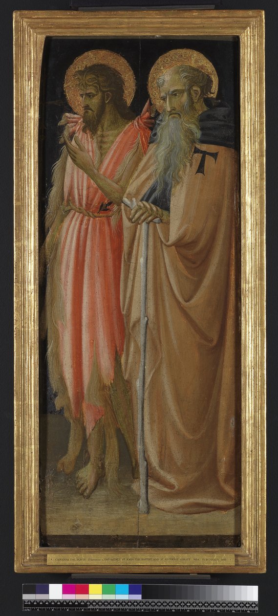 San Juan Bautista y San Antonio Abad de Giovanni dal Ponte
