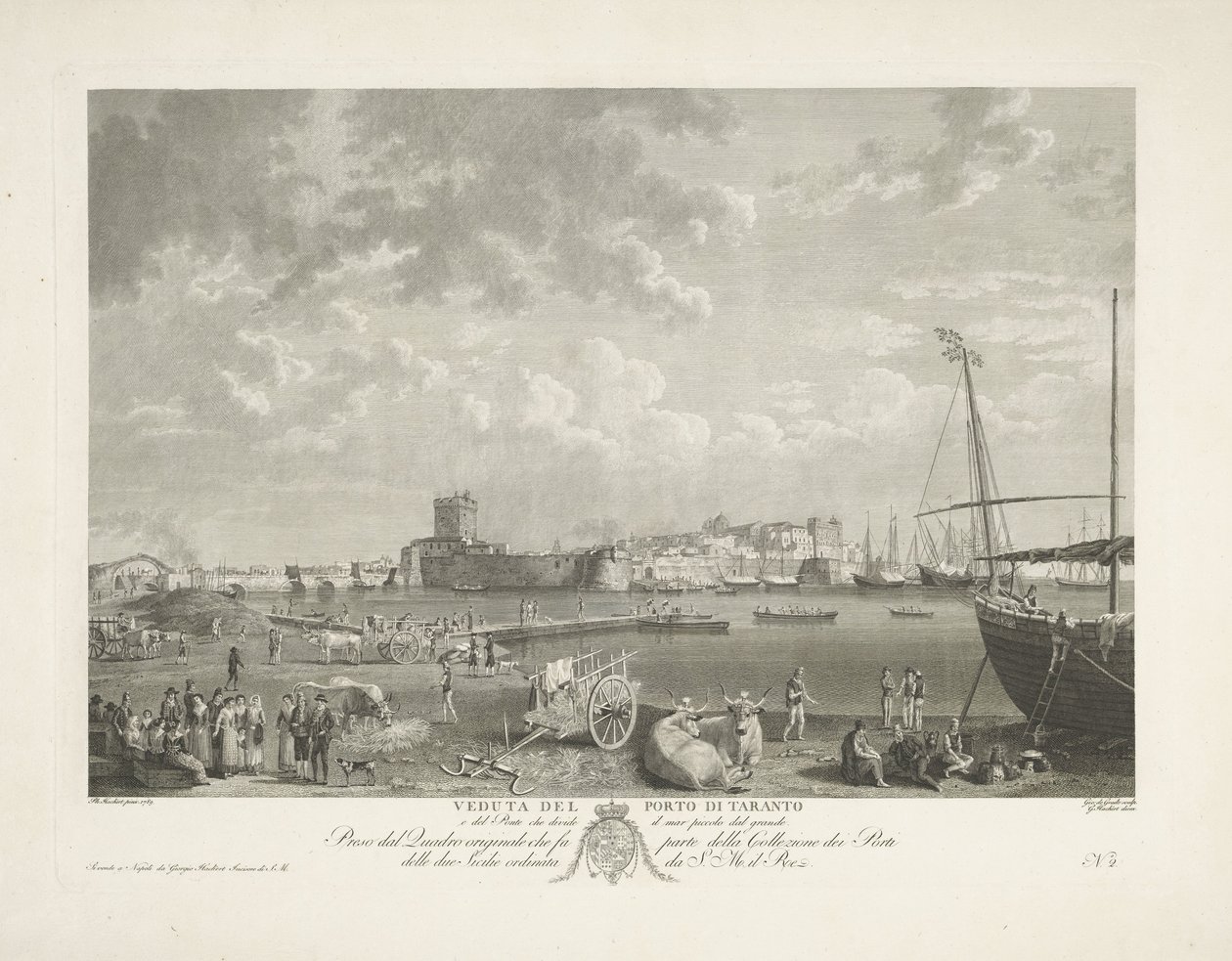 Puerto de Tarento de Giovanni de Grado