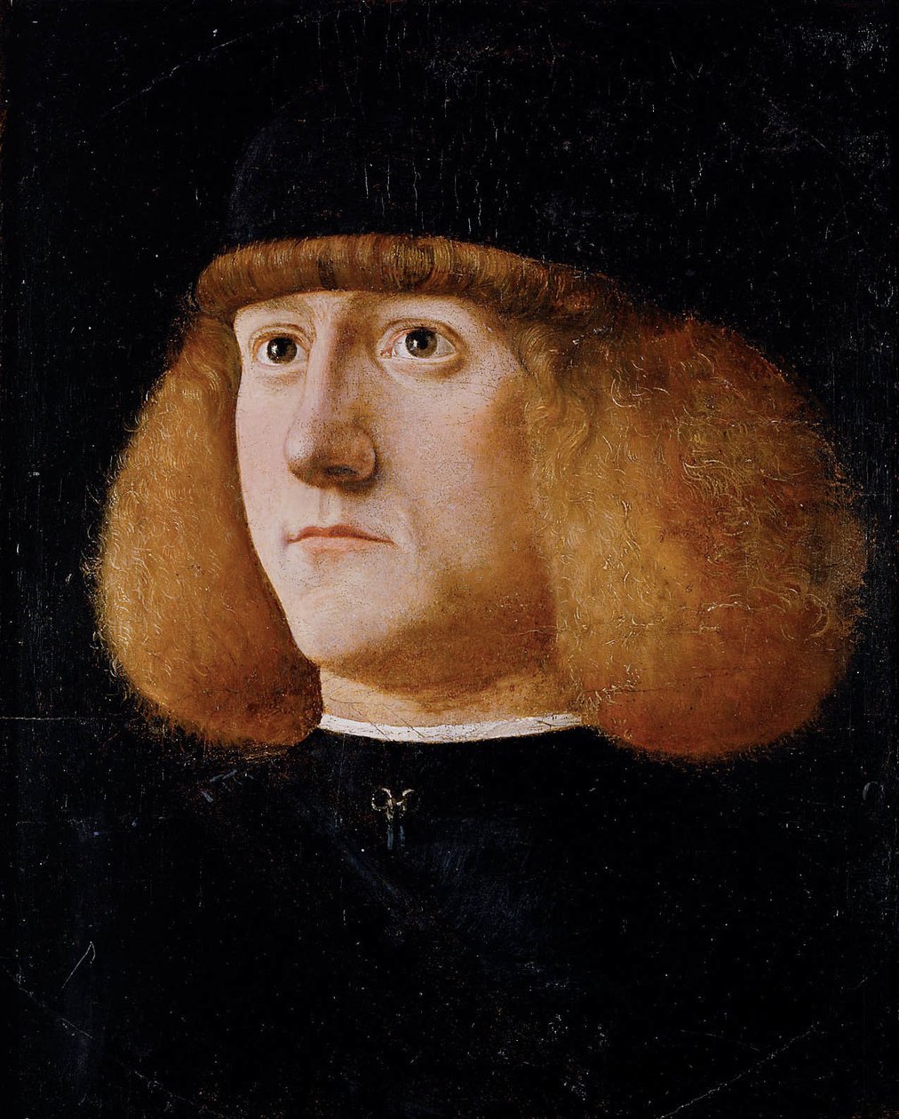 Alemán: Bildnis eines jungen Mannes Retrato de un hombre joven de Giovanni di Niccolo Mansueti
