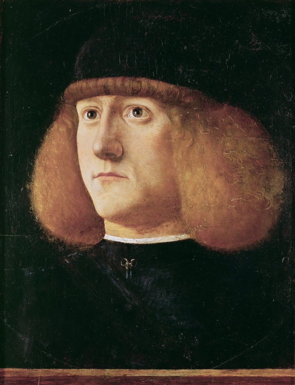 Retrato de un joven por Giovanni di Niccolo Mansueti, c. 1500 de Giovanni di Niccolo Mansueti