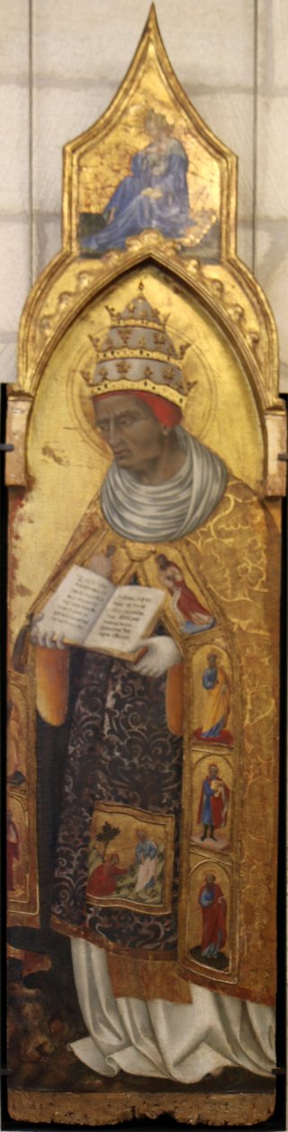 Francés: saint Clément de Giovanni di Paolo