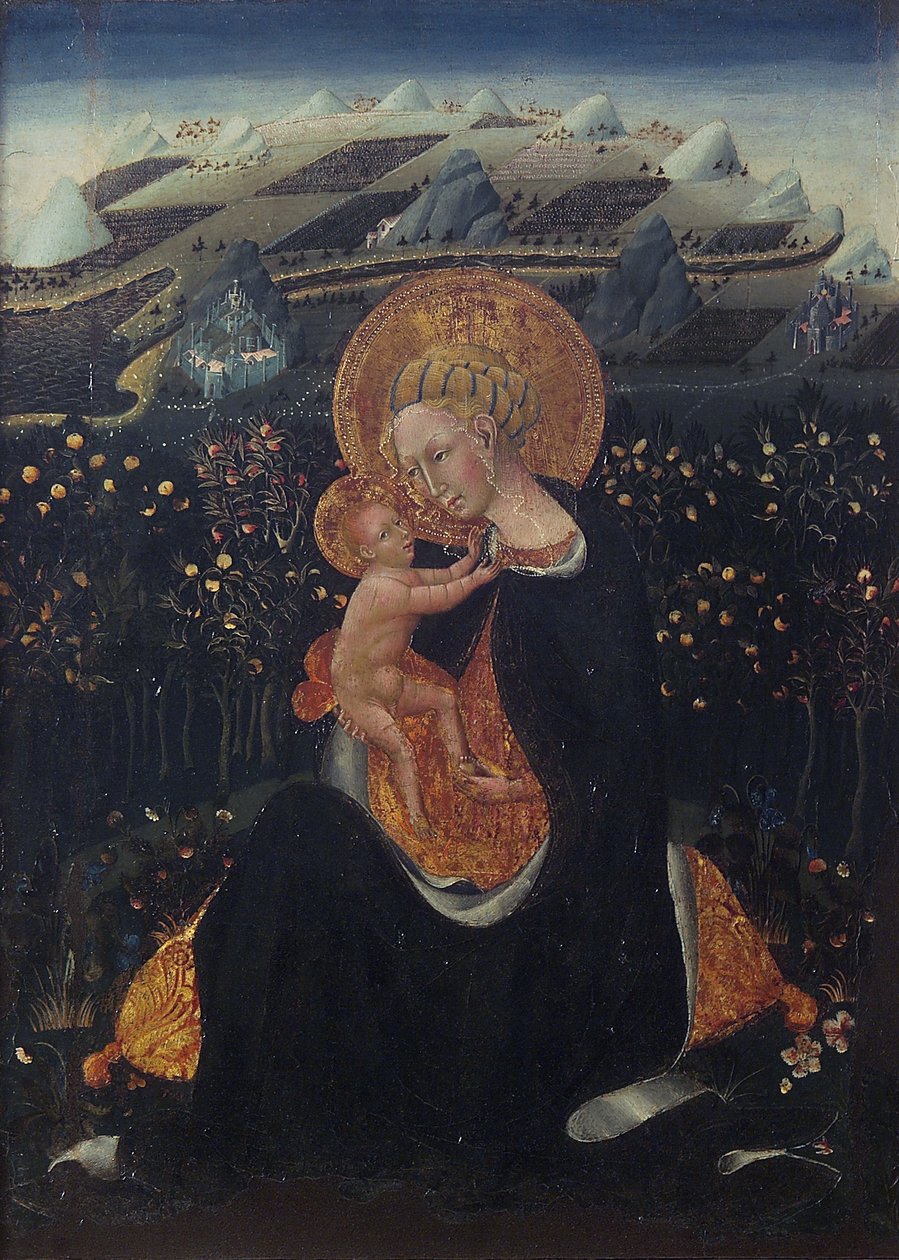 Virgen de la Humildad de Giovanni di Paolo