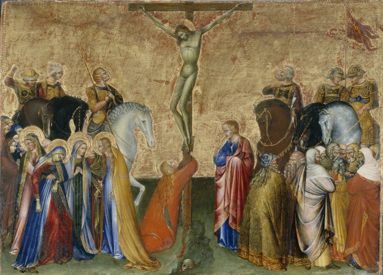 La Crucifixión de Cristo de Giovanni di Paolo di Grazia