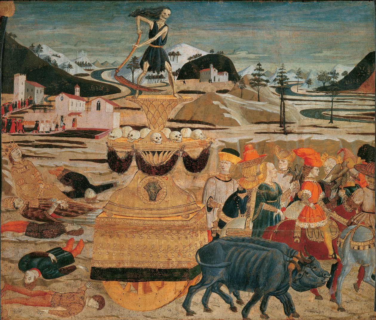 El triunfo de la muerte de Giovanni di Ser Giovanni Scheggia