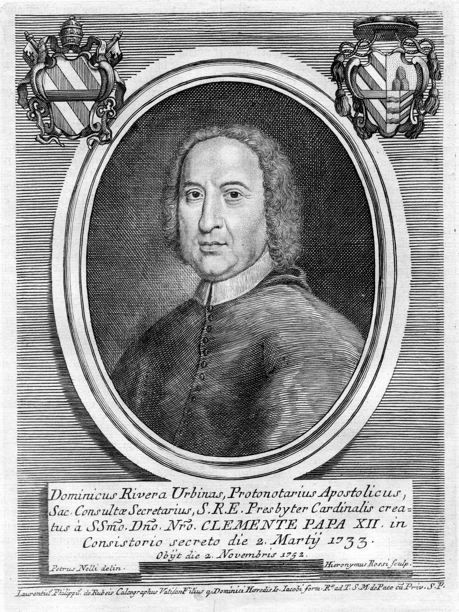 retrato grabado de Girolamo Rossi d Nelli