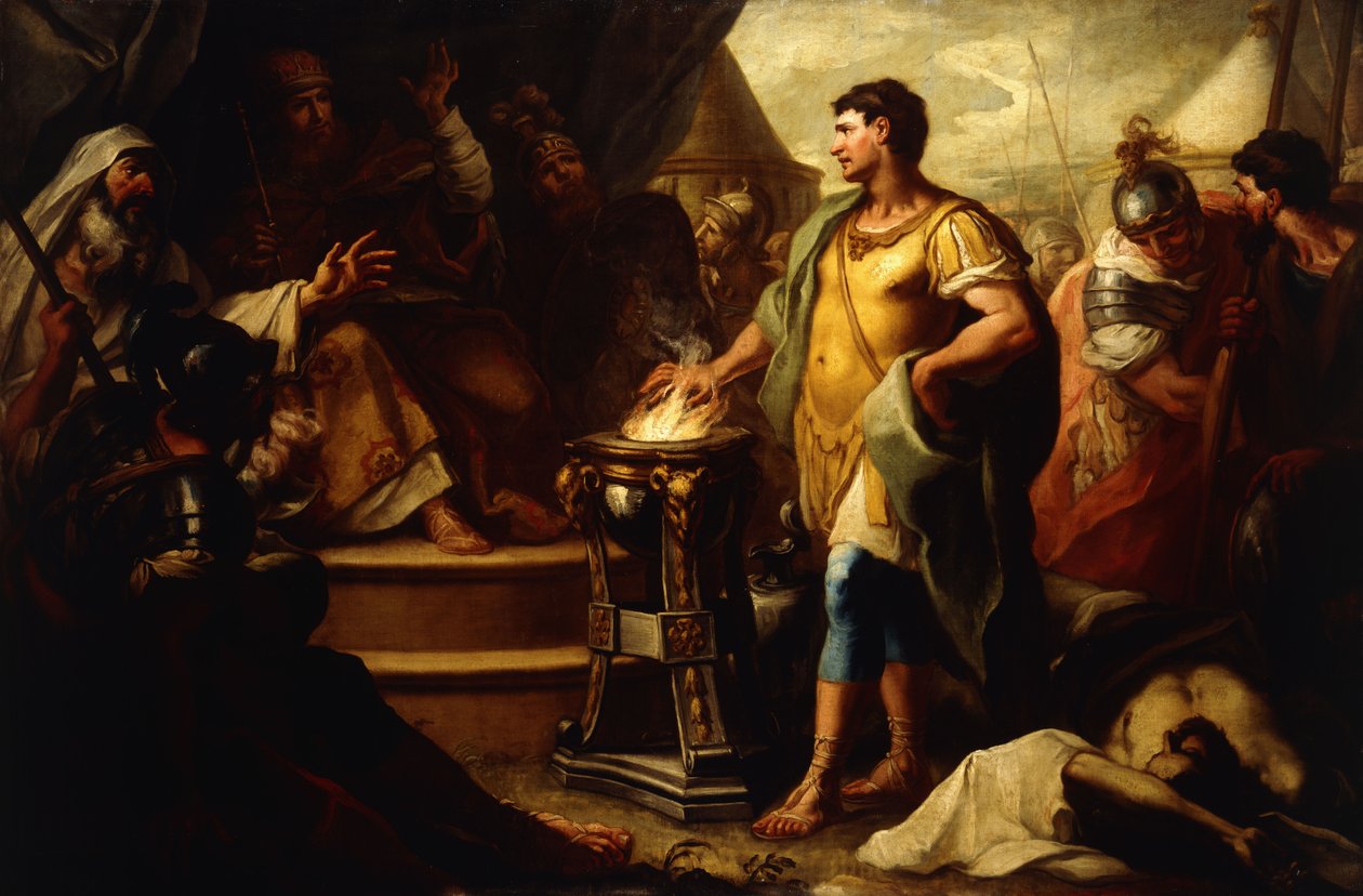 Mucio Escévola de Girolamo Brusaferro