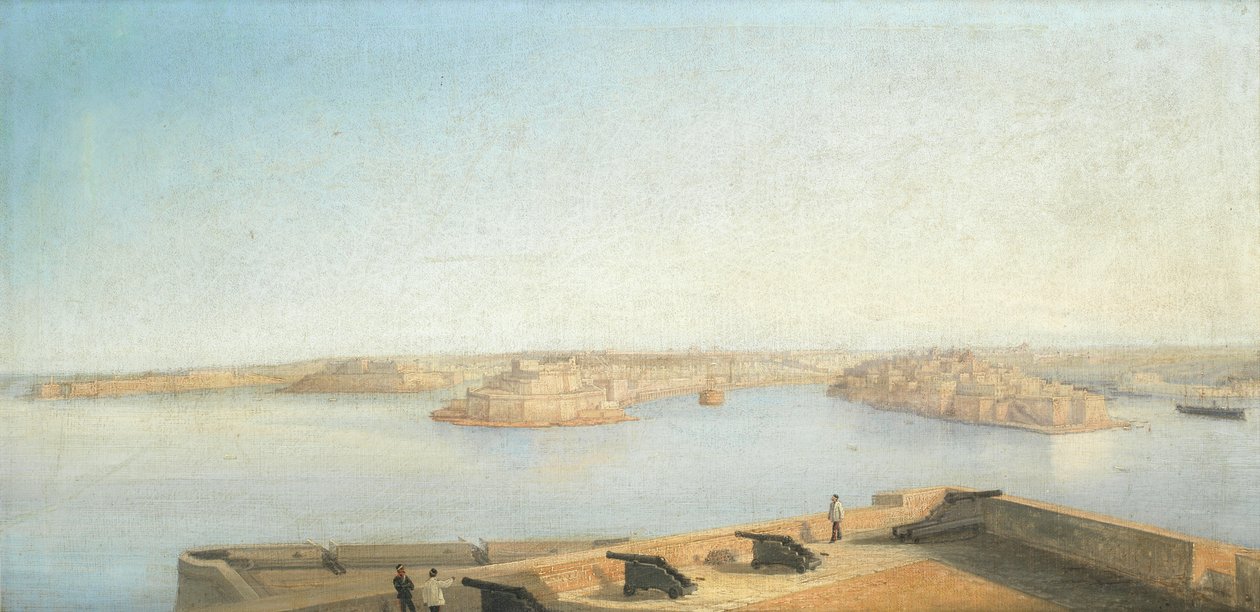 Girolamo Gianni, Las tres ciudades y el Gran Puerto, Malta de Girolamo Gianni