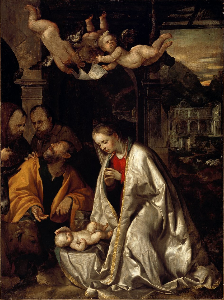 Natividad de Girolamo Romanino
