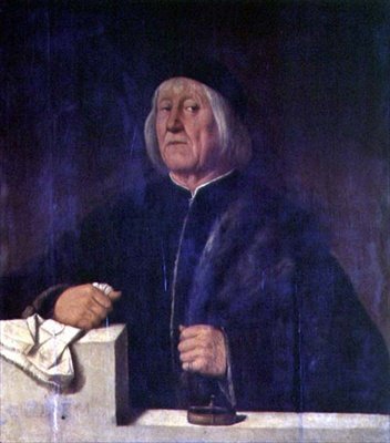 Retrato de Theophile Folengo de Girolamo Romanino