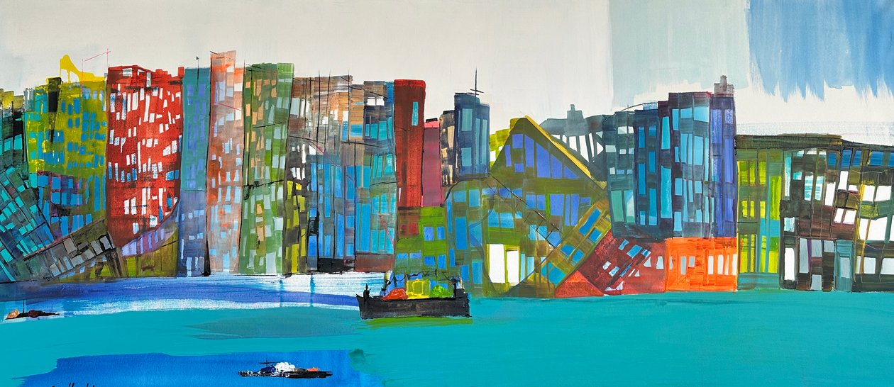 Otro día, otra oportunidad (pintura) de Gisela Gaffoglio