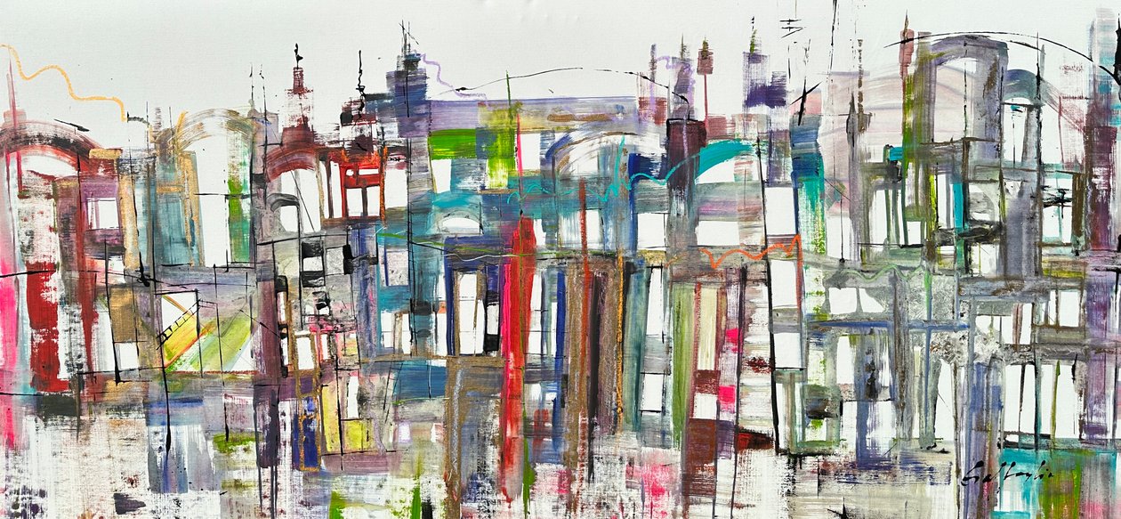 La quiero así (painting) de Gisela Gaffoglio