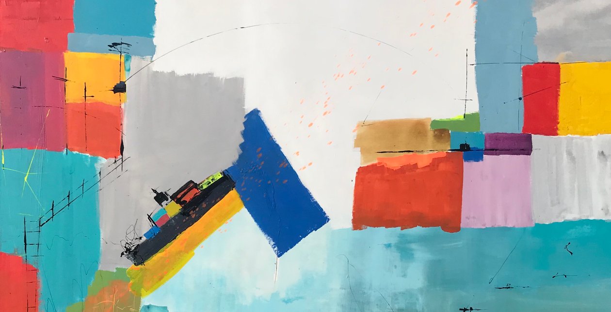 ¿Por qué no (acrílico sobre lienzo) de Gisela Gaffoglio