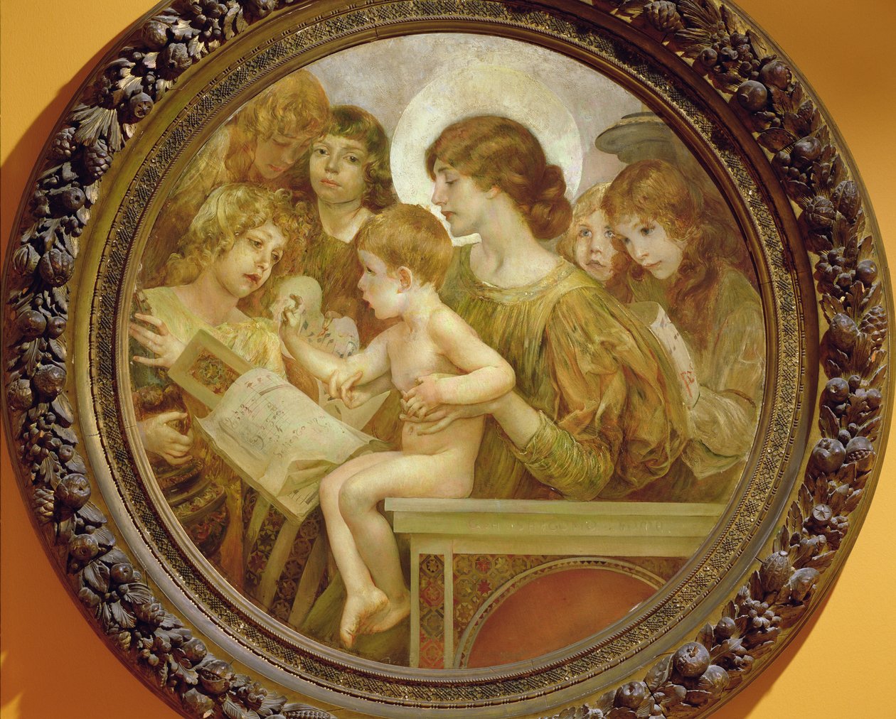 La Virgen de los Ángeles de Giulio Aristide Sartorio