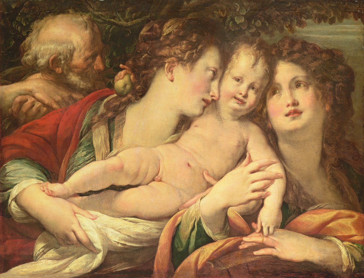 El Matrimonio Místico de Santa Catalina, c.1610 de Giulio Cesare Procaccini