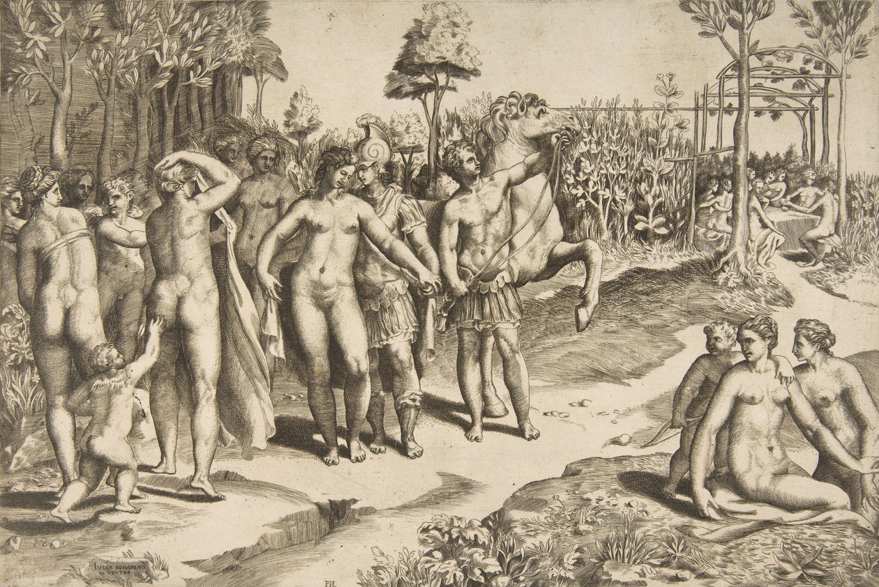 Alejandro y Roxana de Giulio Bonasone