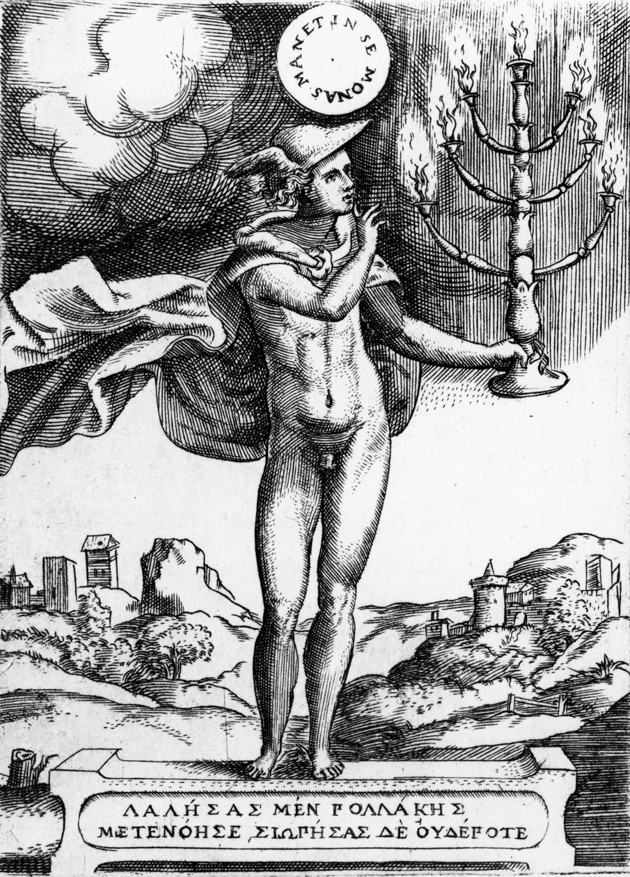Hermes de Giulio Bonasone