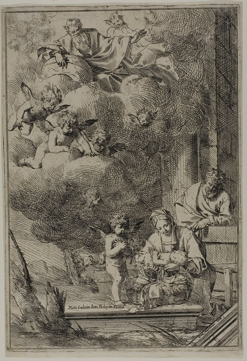 Sagrada Familia de Giulio Carpioni