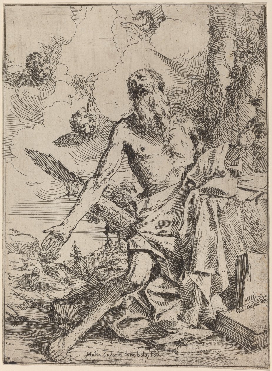 San Jerónimo de Giulio Carpioni