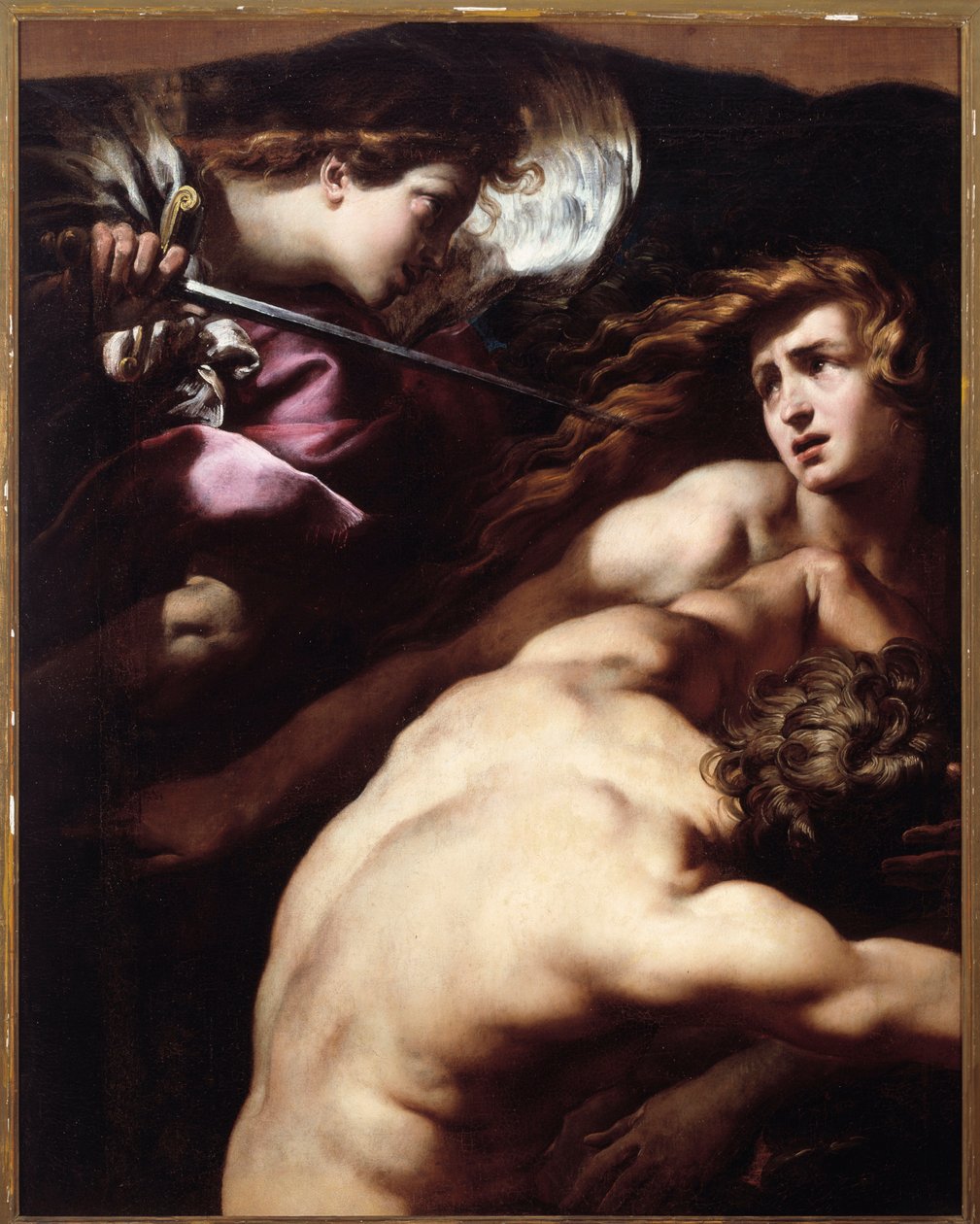 Adán y Eva de Giulio Cesare Procaccini